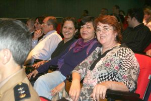 Fátima Pereira, conselheira do CRESS prestigia posse de Mirian e Sueili - representantes do Conselho – no CEAD