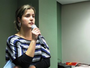 Daniela Moller, representante do GT de Educação pelo CRESS-PR. 