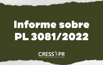 CRESS-PR participa da mobilização contra a aprovação do PL 3.418